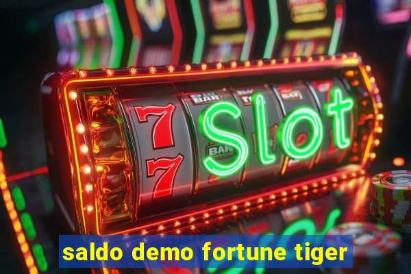 saldo demo fortune tiger